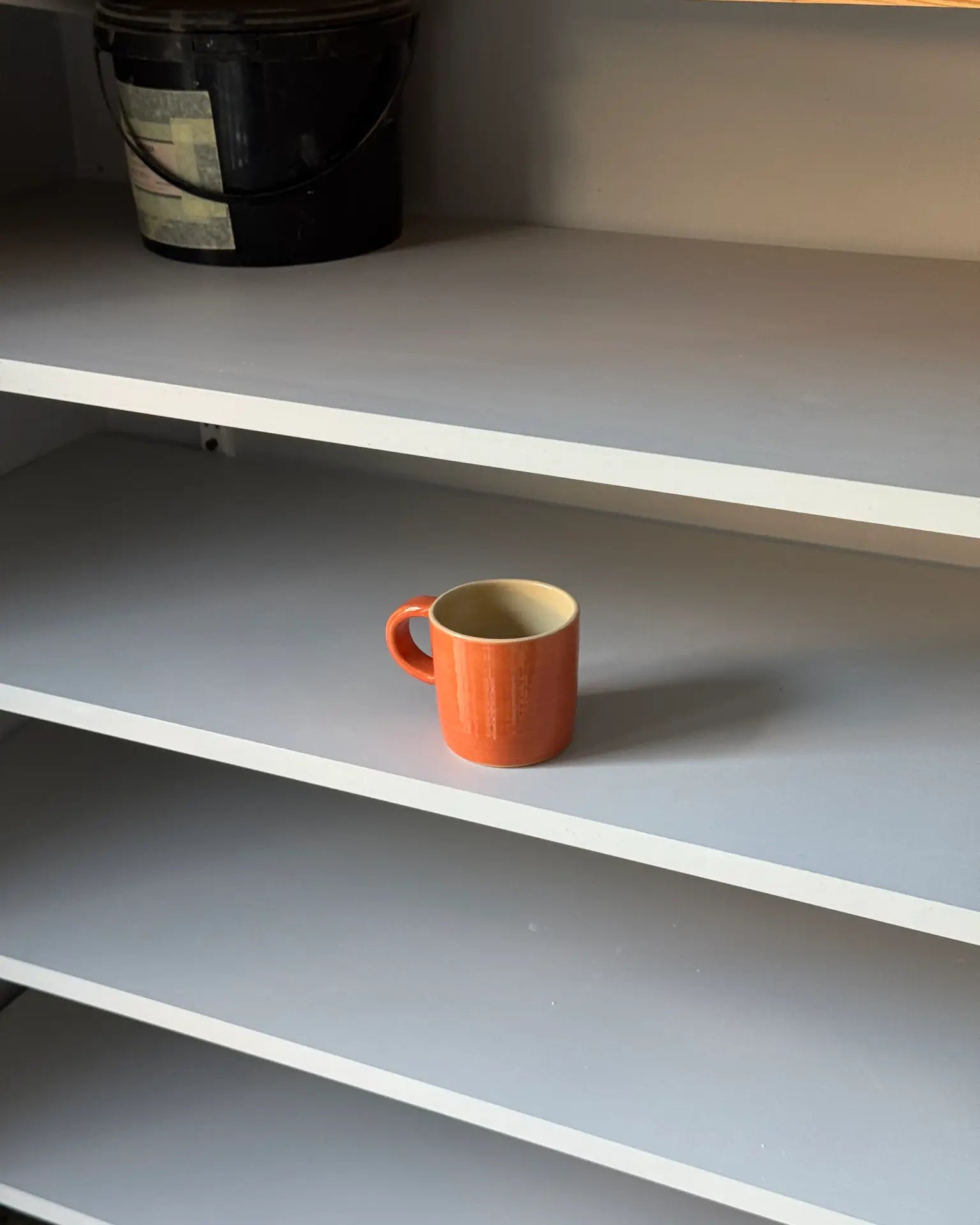 Kubek Ceramiczny Pomarańczowy MUG 250 ml | SA