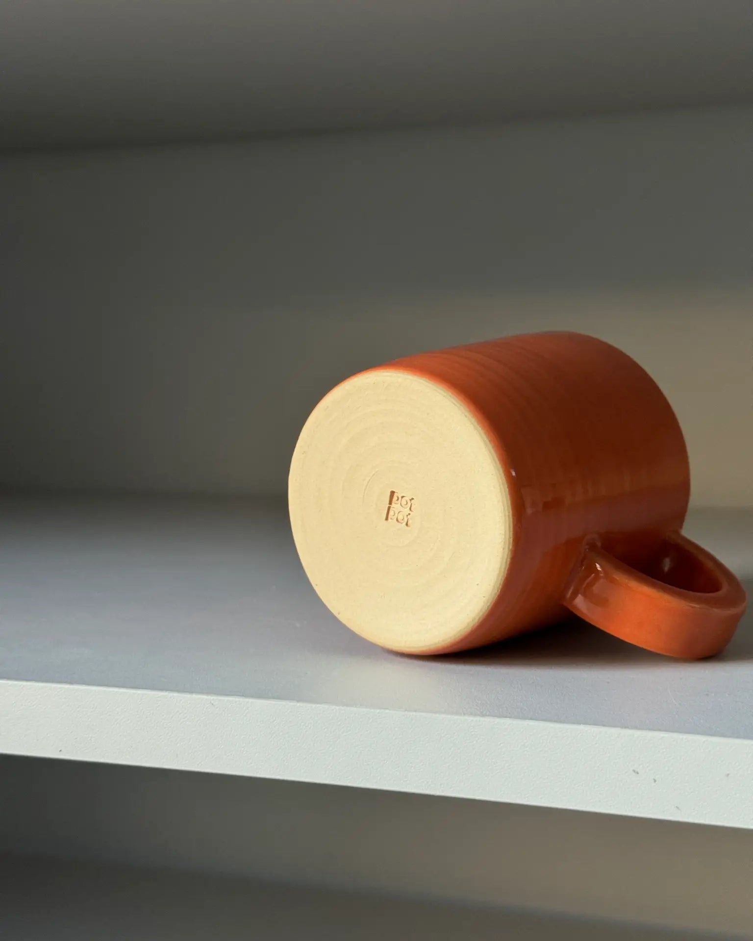 Kubek Ceramiczny Pomarańczowy MUG 250 ml | SA