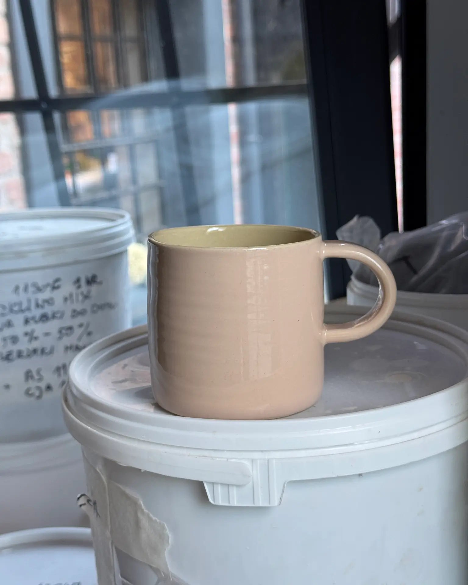 Kubek Ceramiczny Pudrowy MUG 300 ml | SA