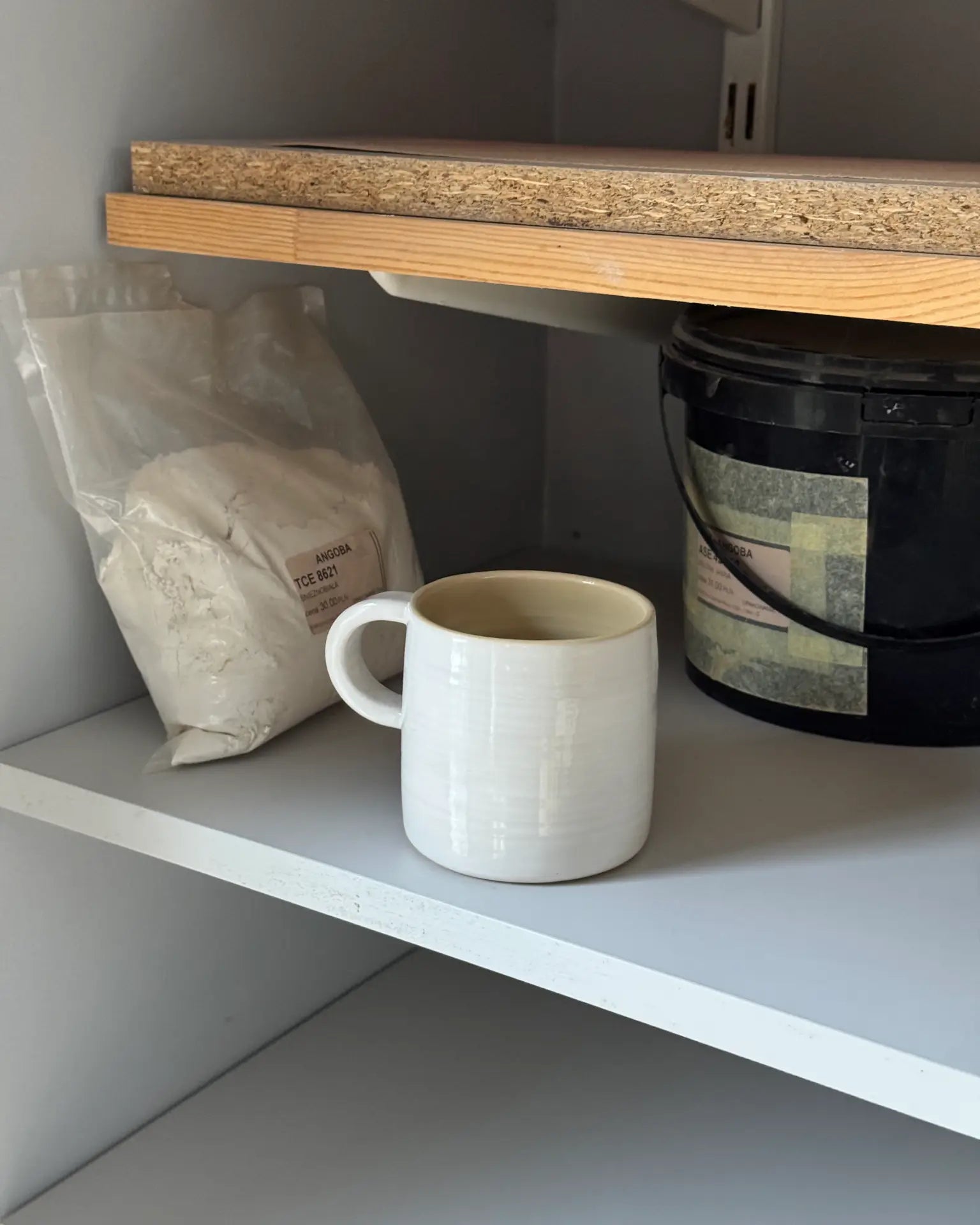 Kubek Ceramiczny Biały MUG 300 ml | SA