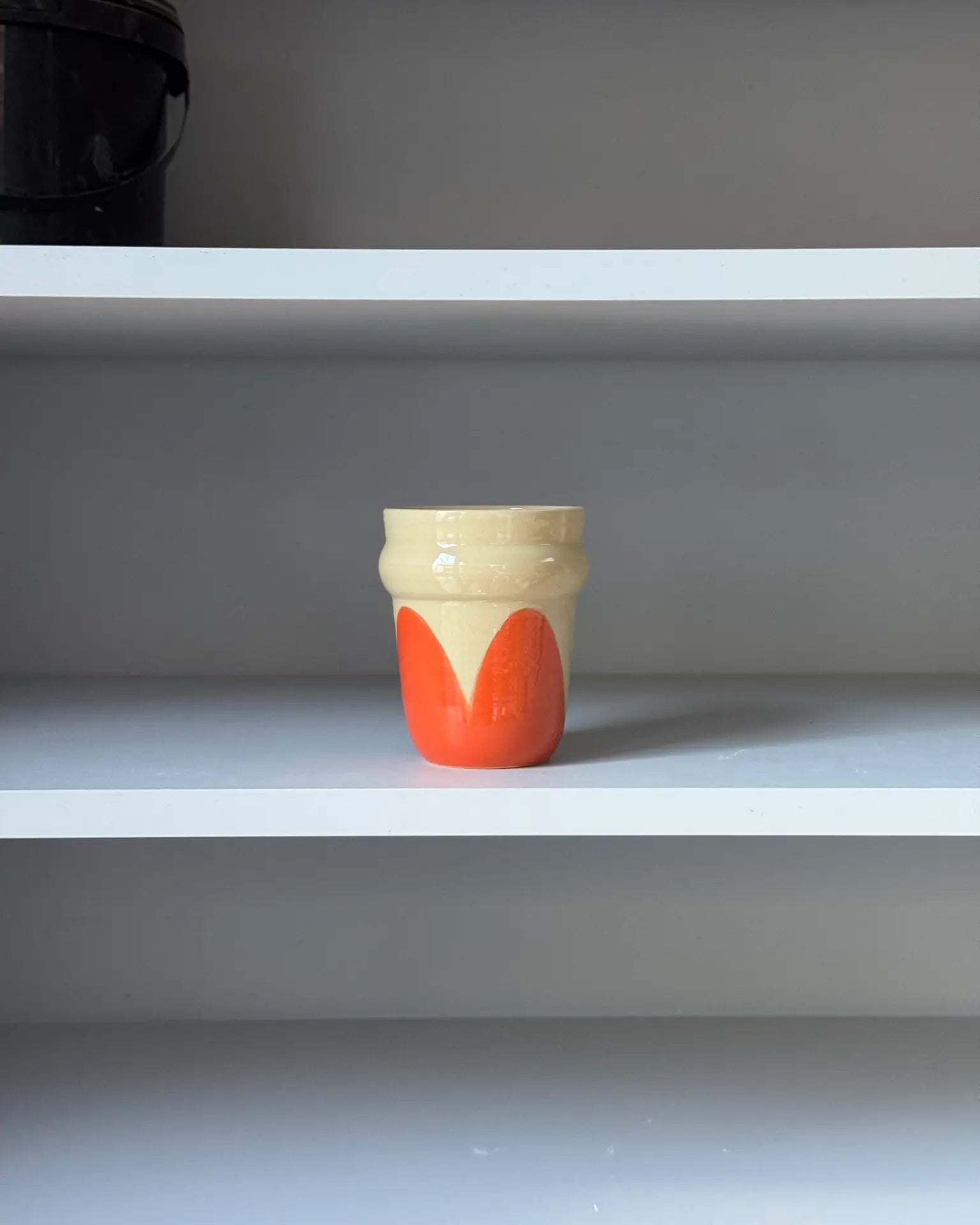 Czarka Ceramiczna Pomarańczowa Vintage 250 ml | SA