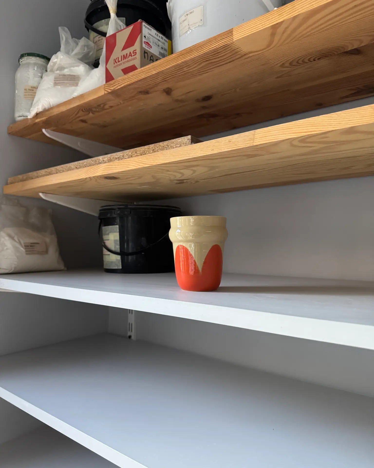 Czarka Ceramiczna Pomarańczowa Vintage 250 ml | SA