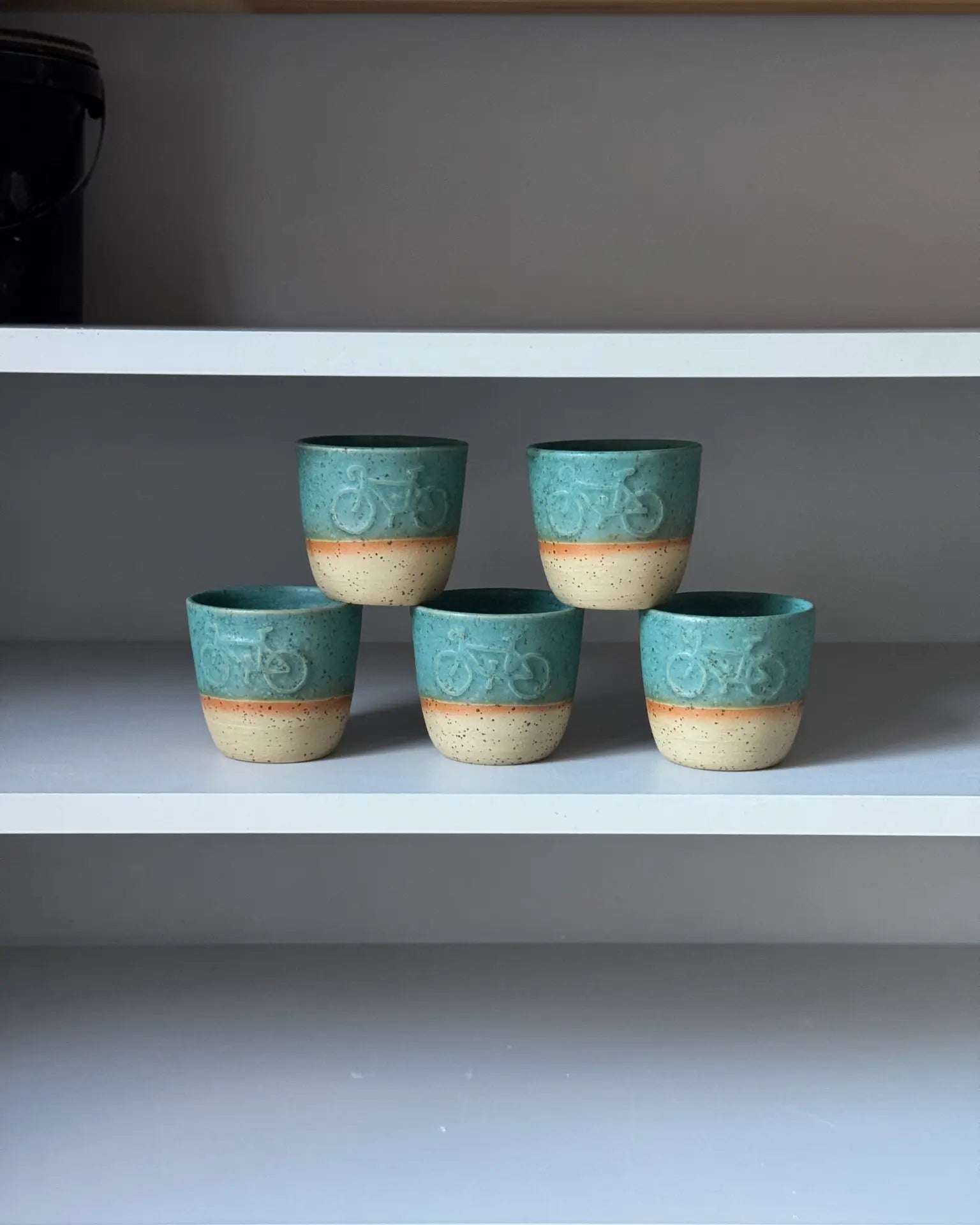 Czarka Ceramiczna Turkus Bike 200 ml | HD