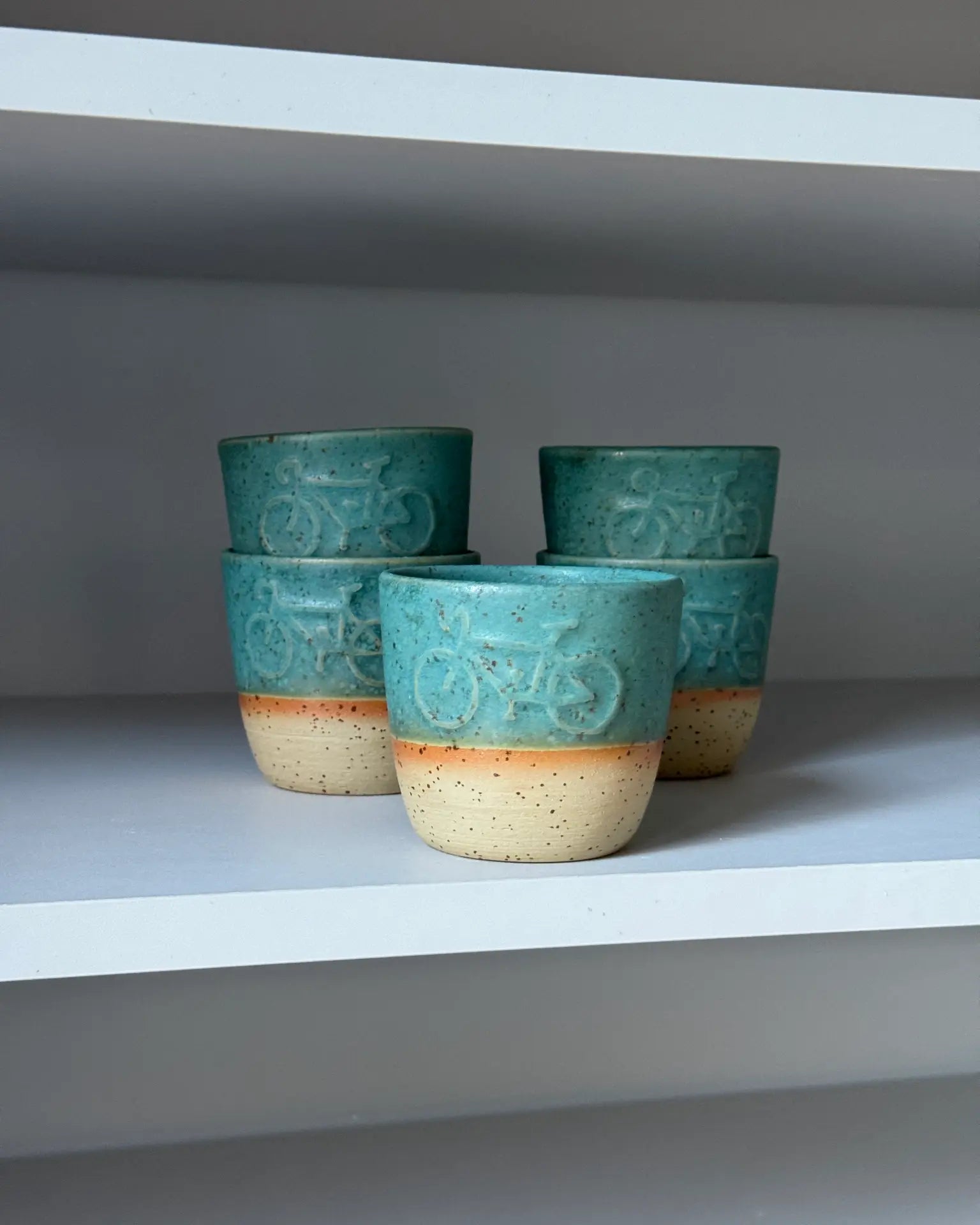 Czarka Ceramiczna Turkus Bike 200 ml | HD