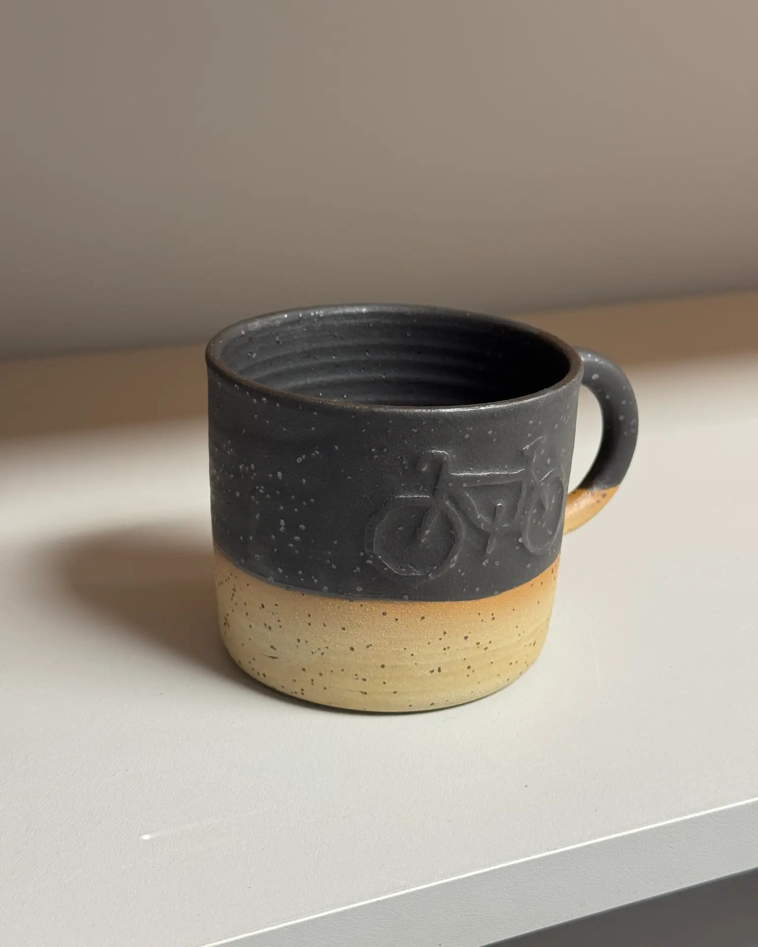 Kubek Ceramiczny Mat Black Bike 320 ml | HD