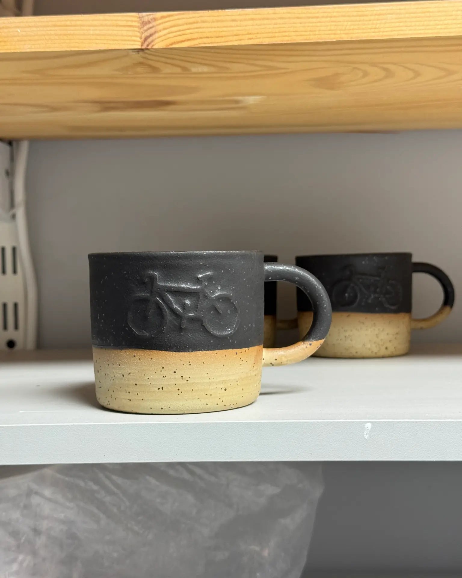 Kubek Ceramiczny Mat Black Bike 320 ml | HD