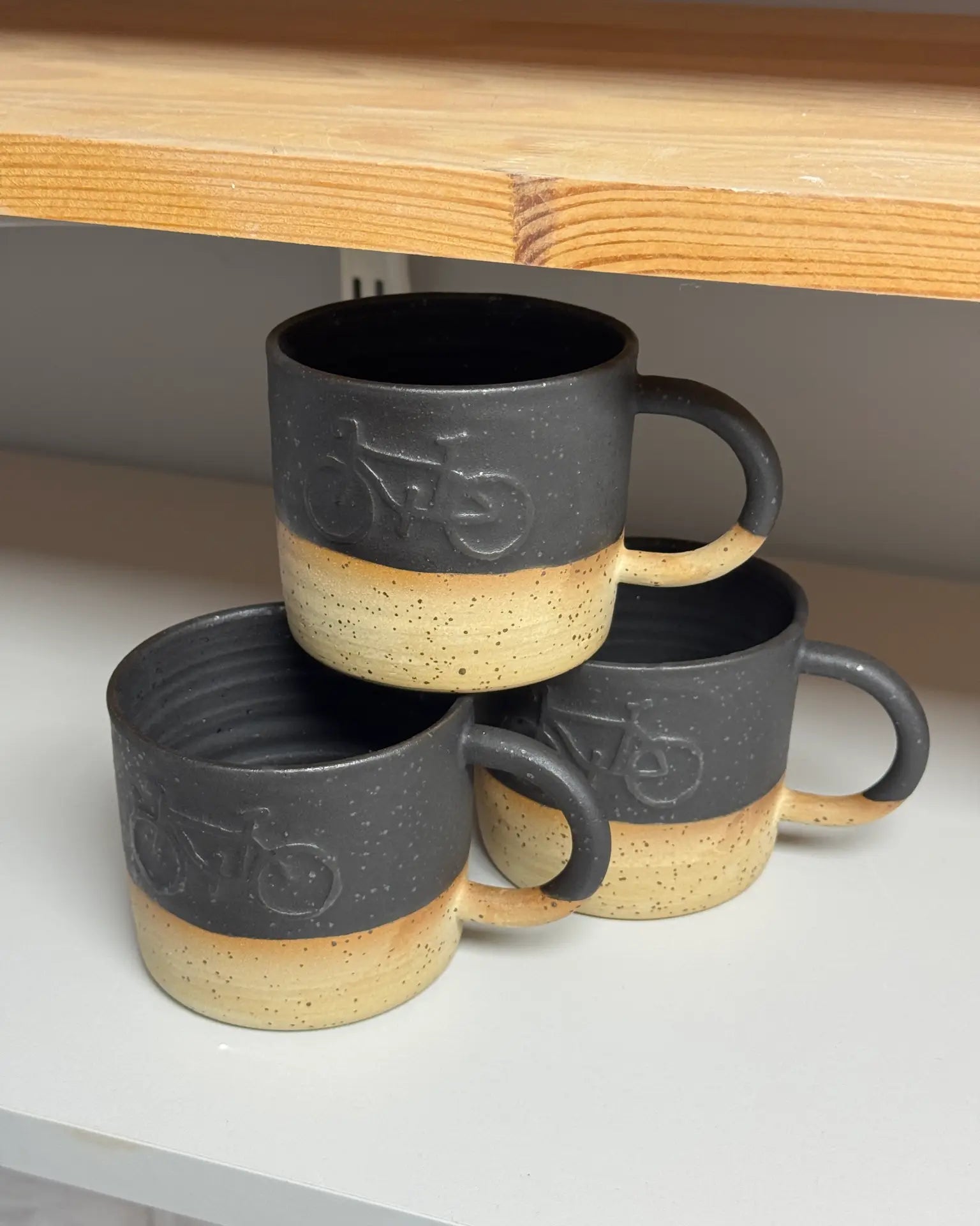 Kubek Ceramiczny Mat Black Bike 320 ml | HD