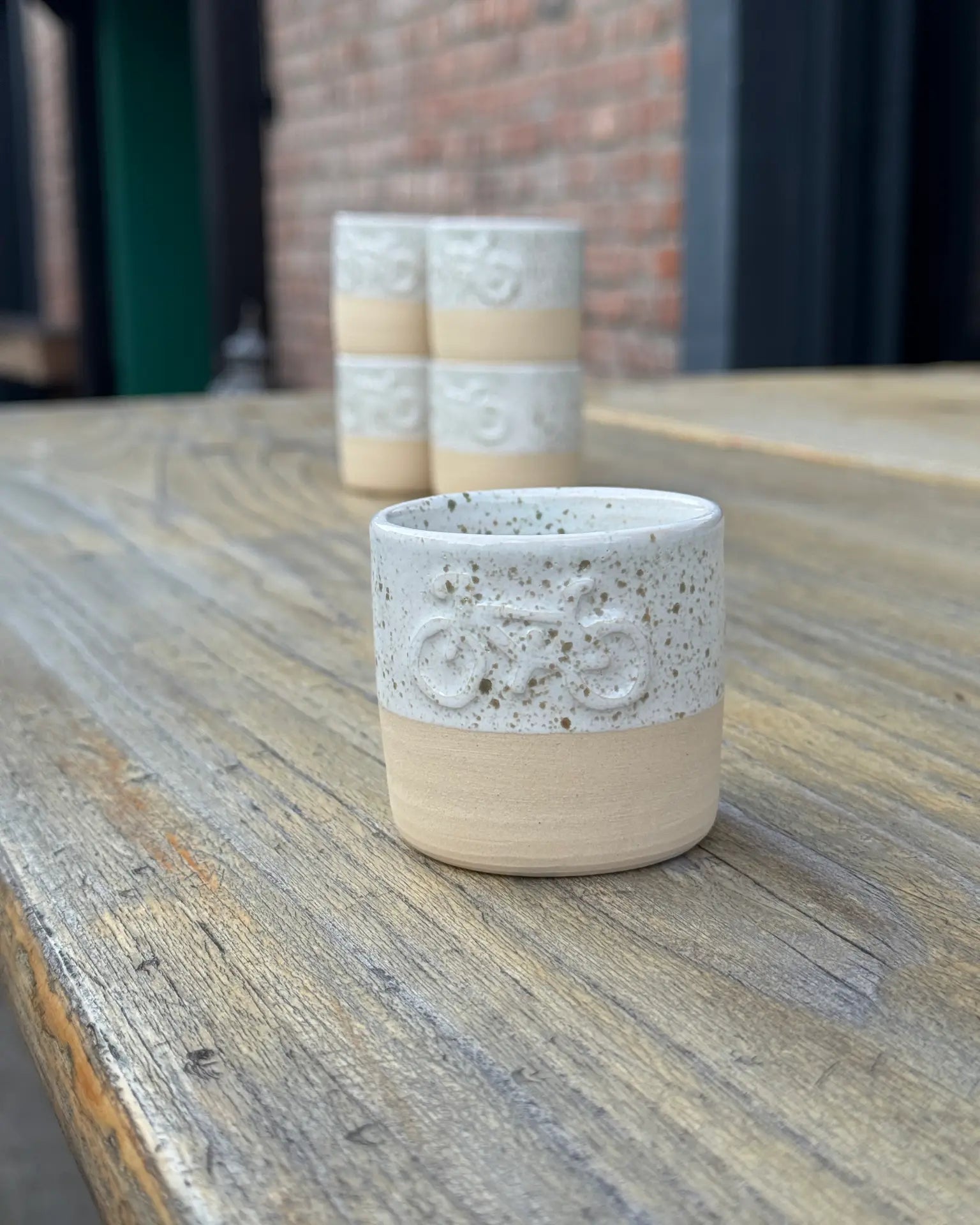 Kubek do Espresso Toskania Bike 100 ml | SA