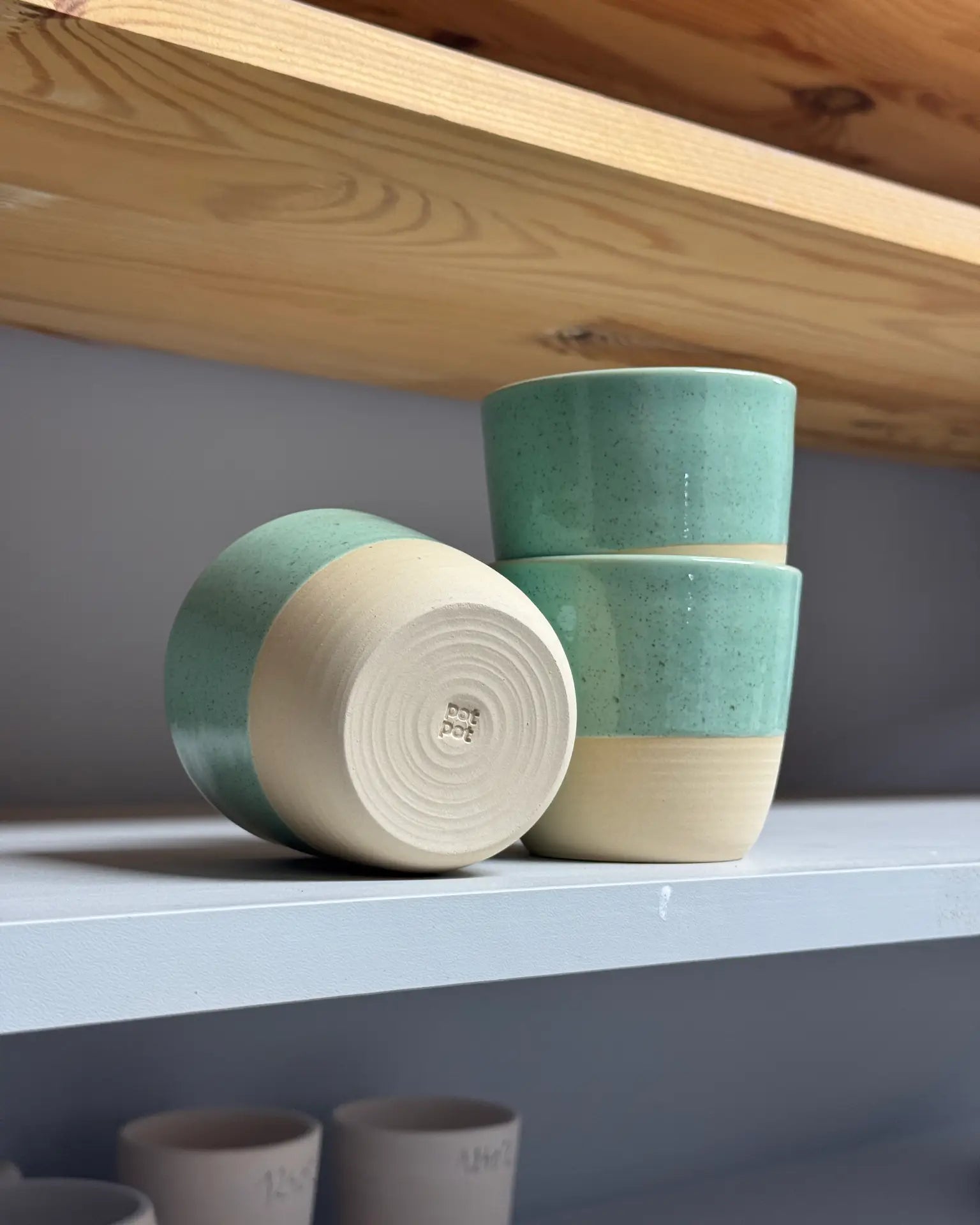 Czarka Ceramiczna Miętowa Spring 200 ml | SA