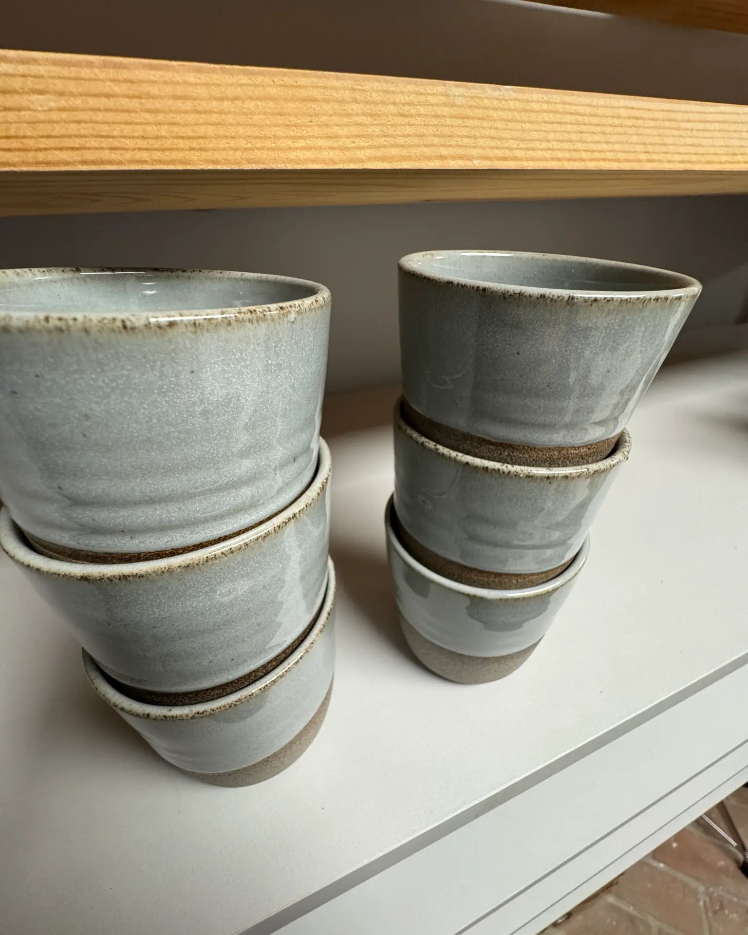 Czarka Ceramiczna Glossy Grey 200 ml | DS