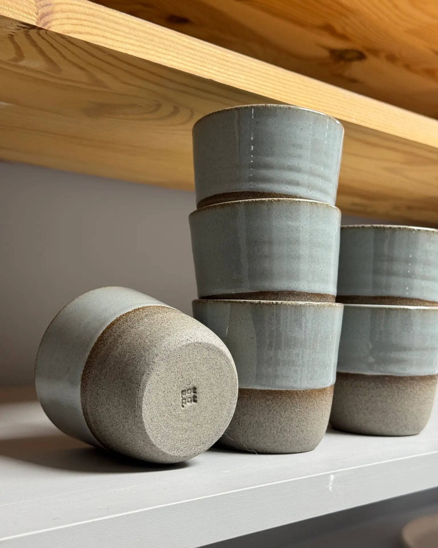 Czarka Ceramiczna Glossy Grey 200 ml | DS