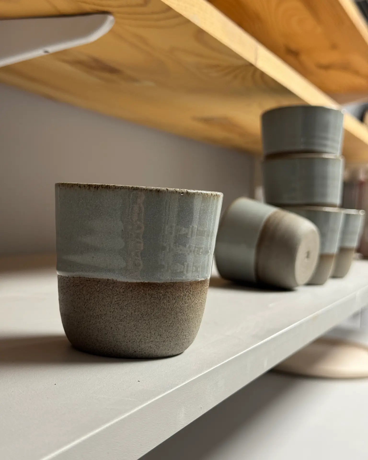 Czarka Ceramiczna Glossy Grey 200 ml | DS