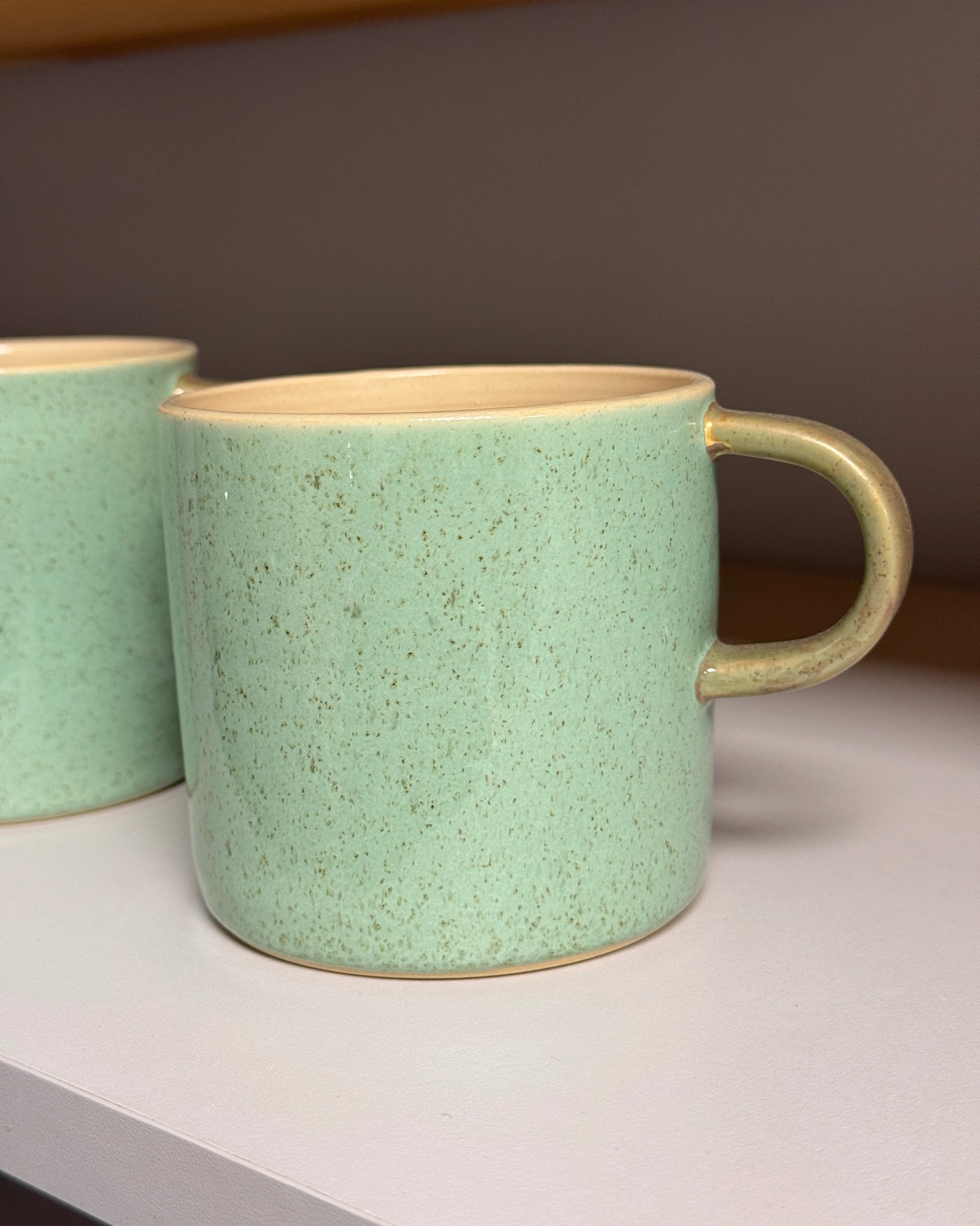 Kubek Ceramiczny Zielony MUG 400 ml | SA