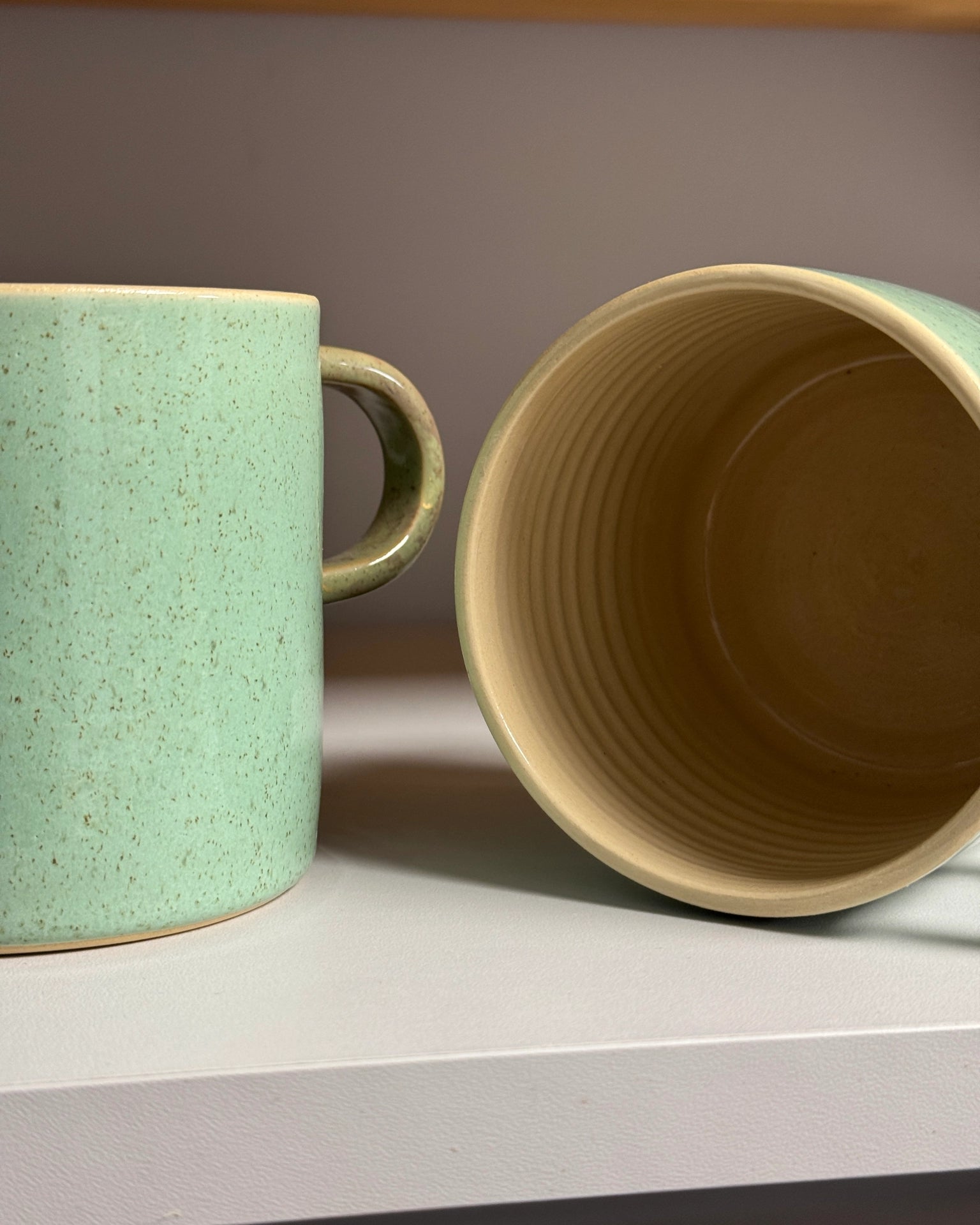 Kubek Ceramiczny Zielony MUG 400 ml | SA