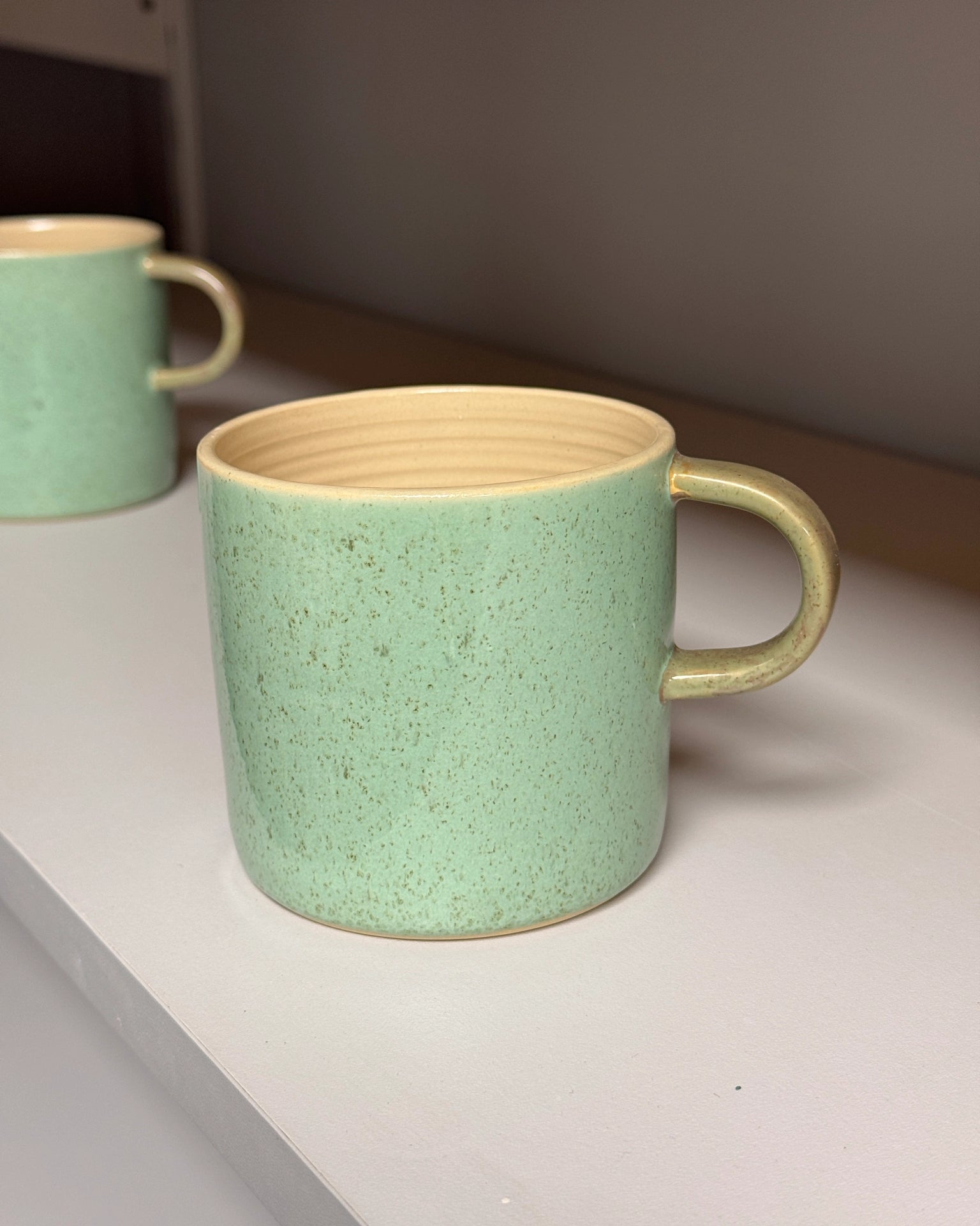 Kubek Ceramiczny Zielony MUG 400 ml | SA