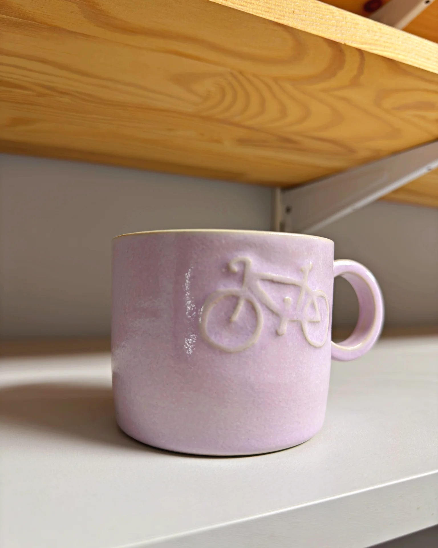 Ceramiczny Kubek Fioletowy Bike 350 ml | SA