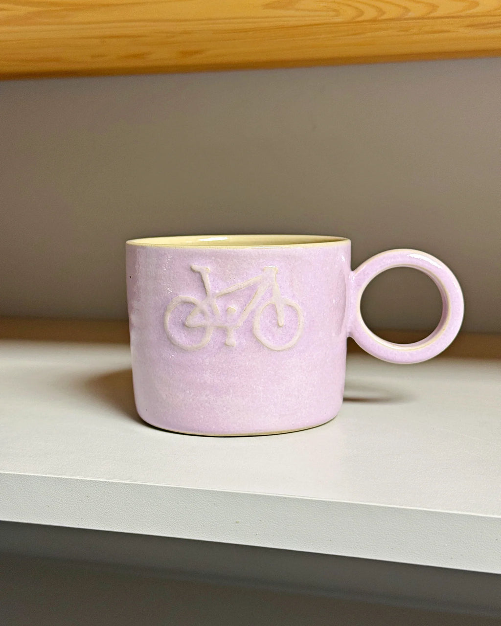 Ceramiczny Kubek Fioletowy MTB 350 ml | SA