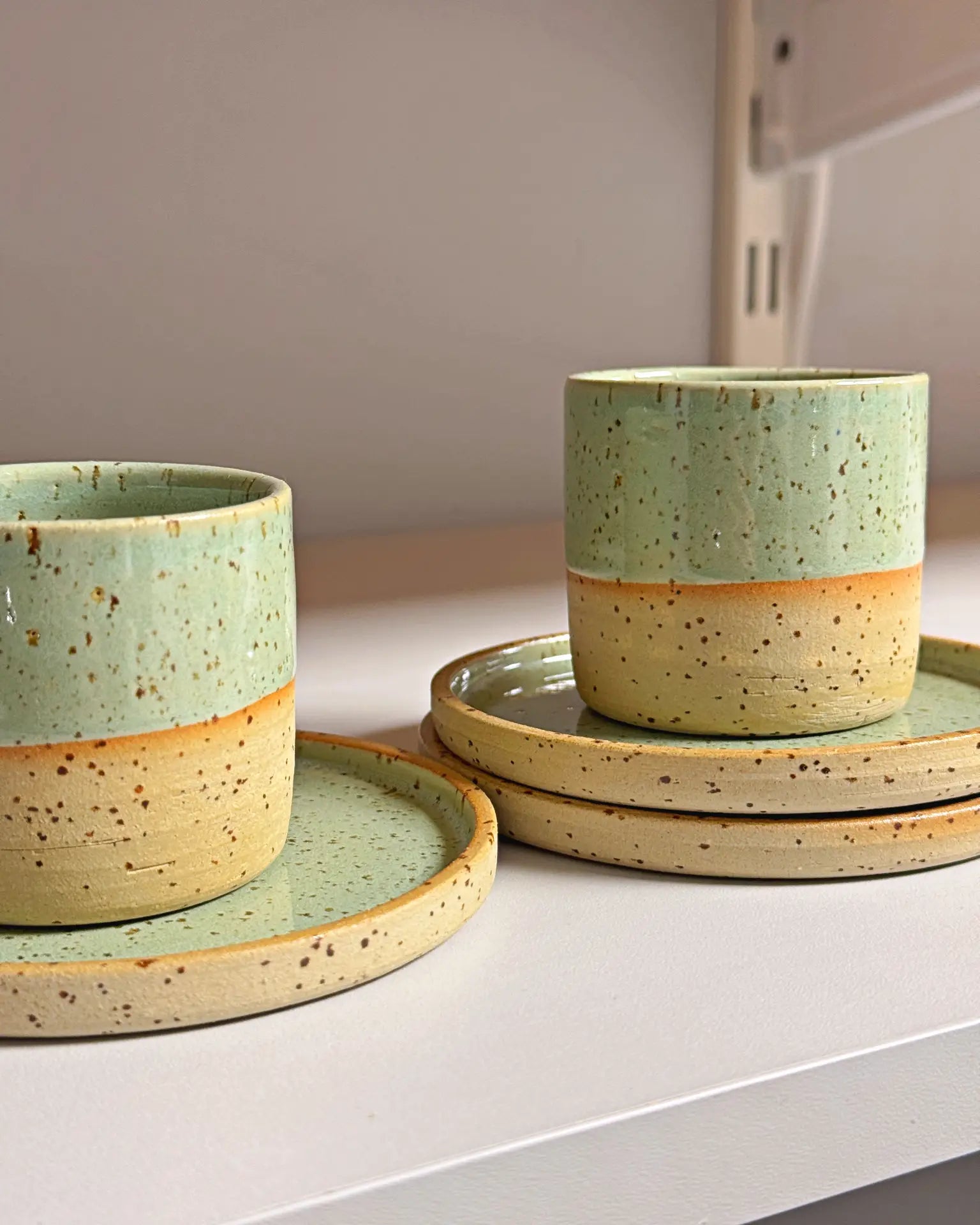 Ceramiczna Podstawka Zielona 11 cm | HD