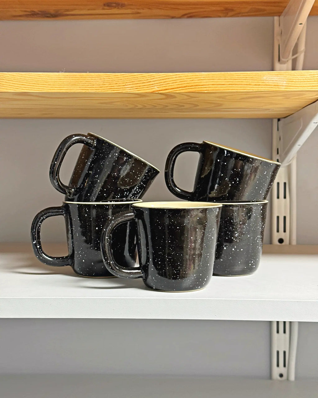 Czarny Kubek Ceramiczny Galaxy 200 ml | SA