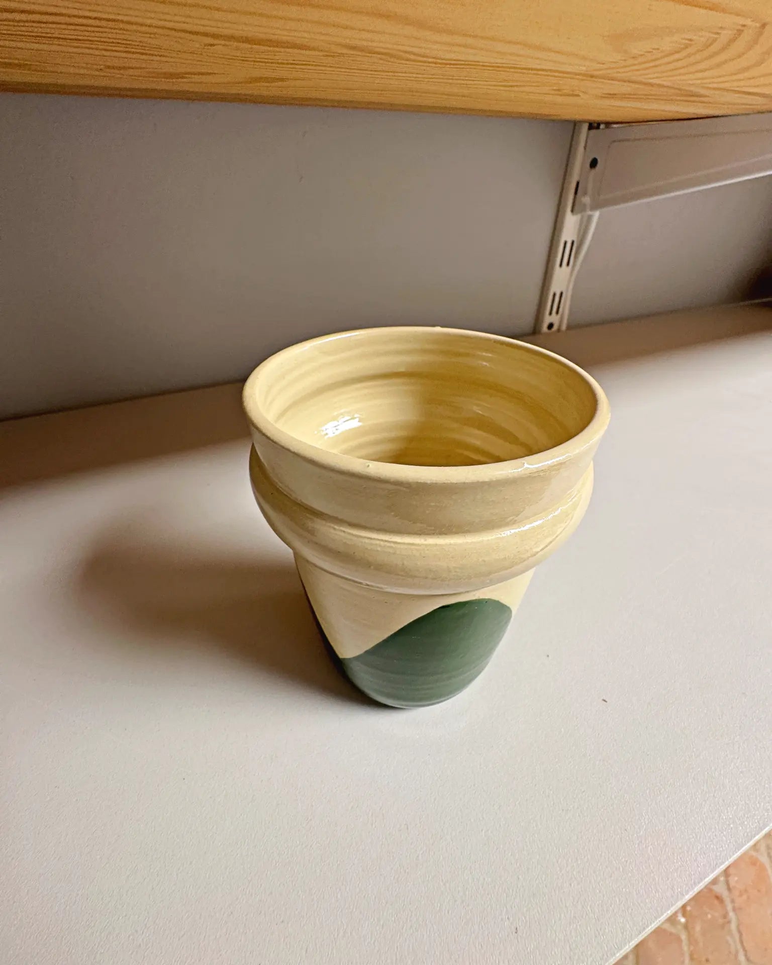 Czarka Ceramiczna Zielona Vintage 300 ml | SA