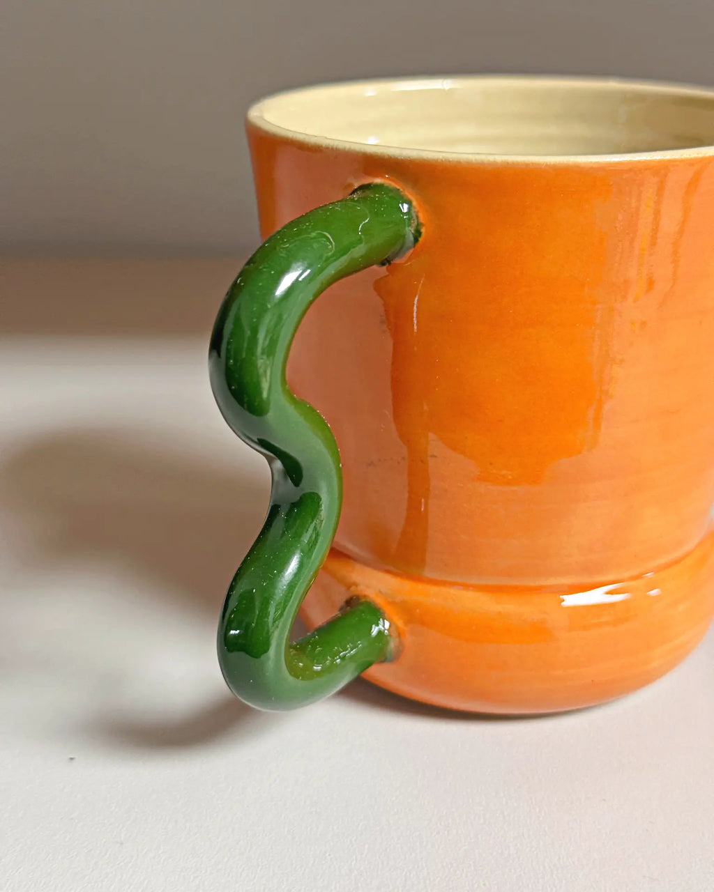 Kubek Ceramiczny Orange Modern 280 ml | SA