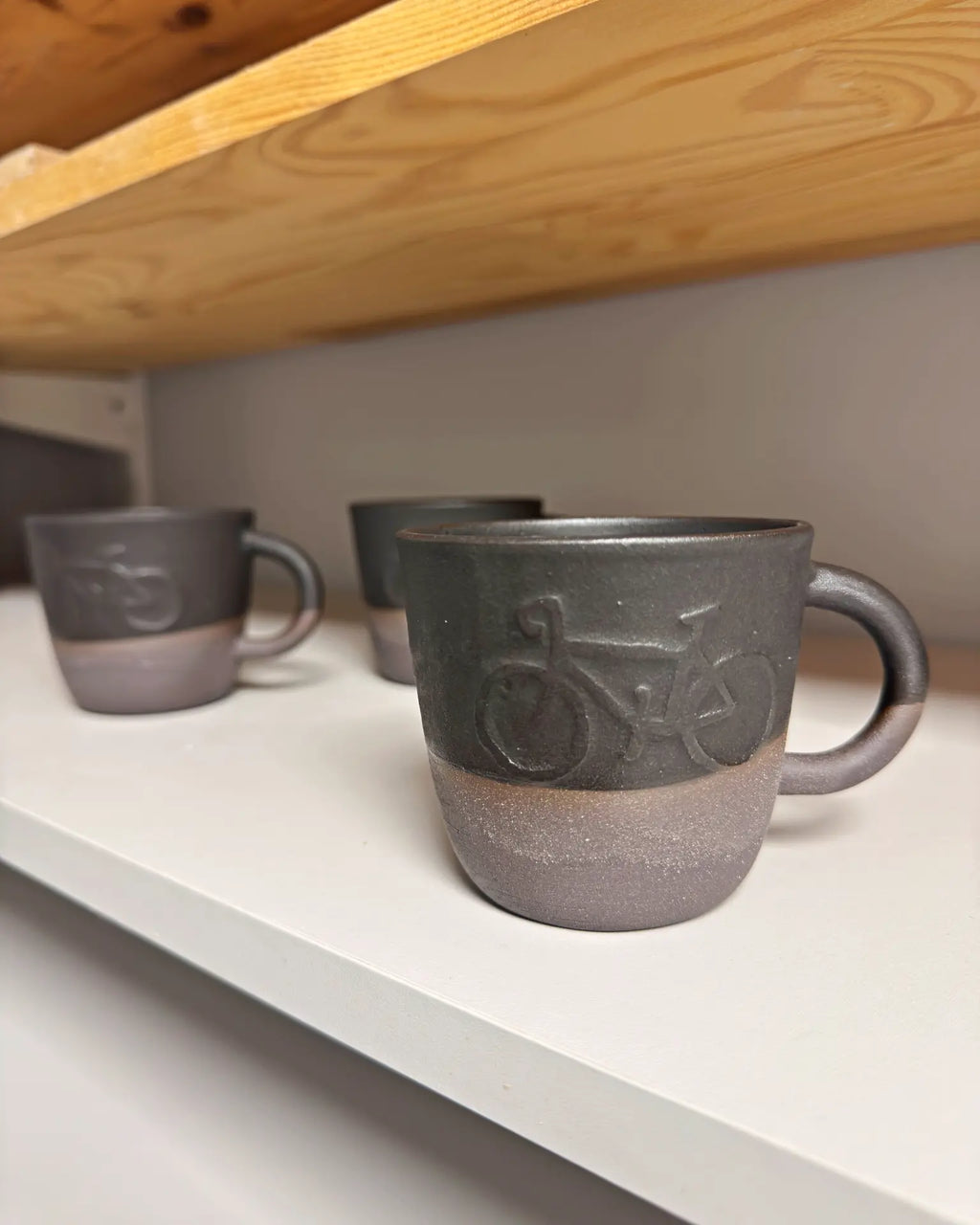 Kubek Mat Black Bike 200 ml | EB