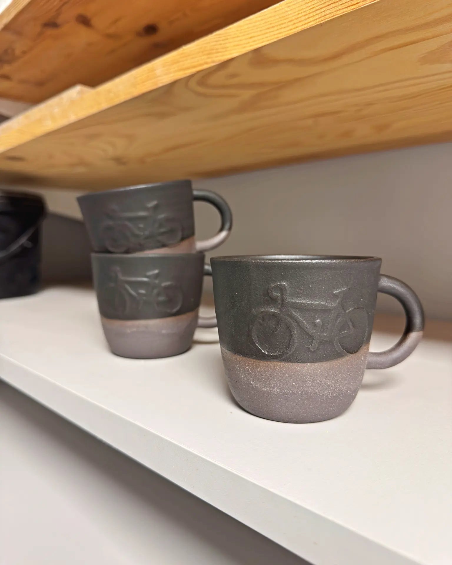 Kubek Mat Black Bike 200 ml | EB