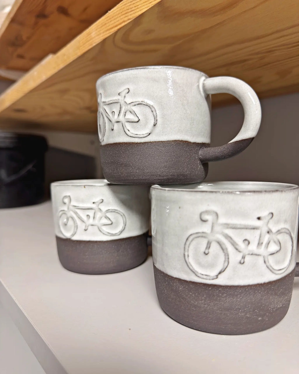 Kubek Black & White Bike 250 ml | EB