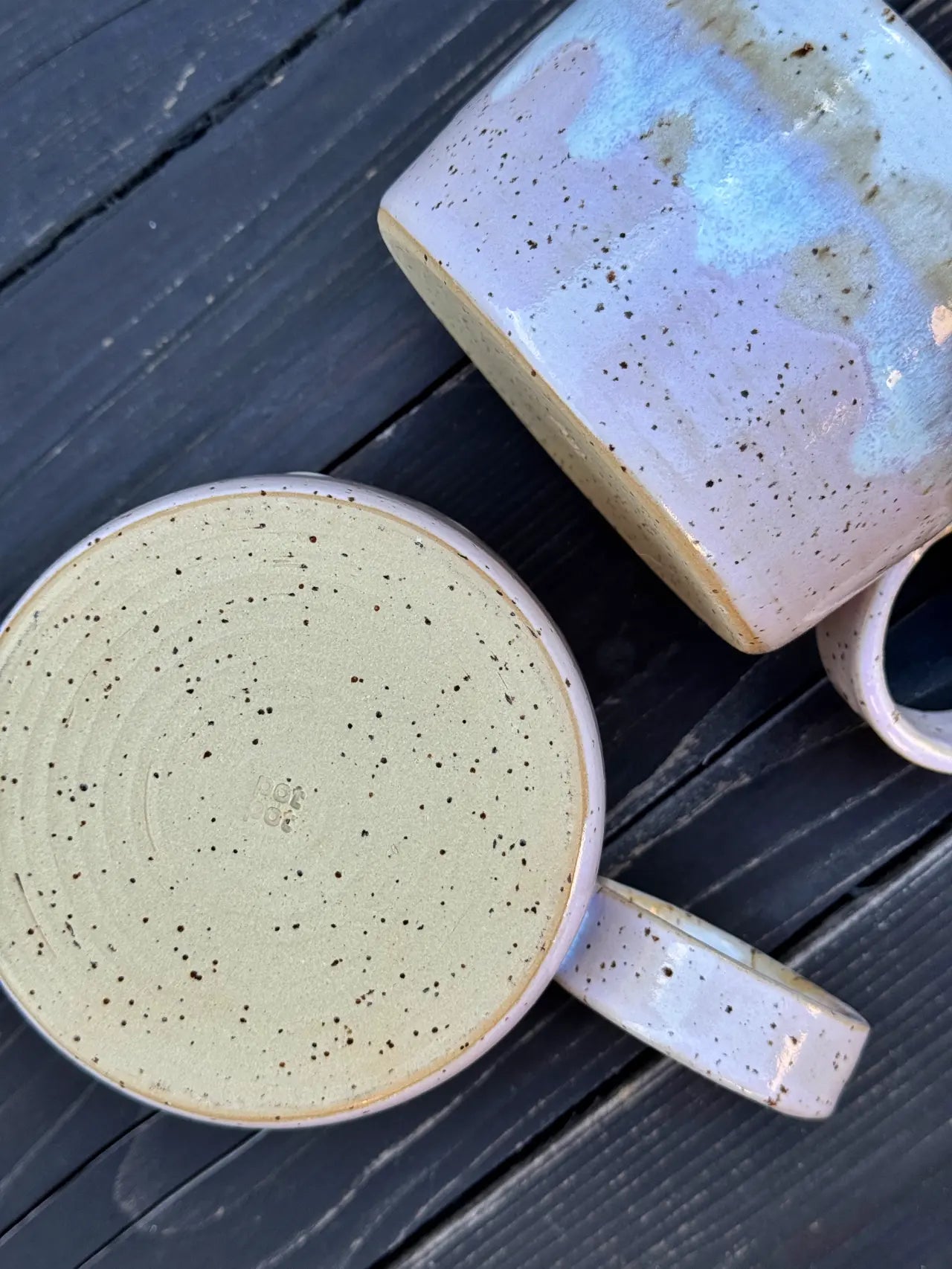 Kubek Ceramiczny Pink Flux 440 ml