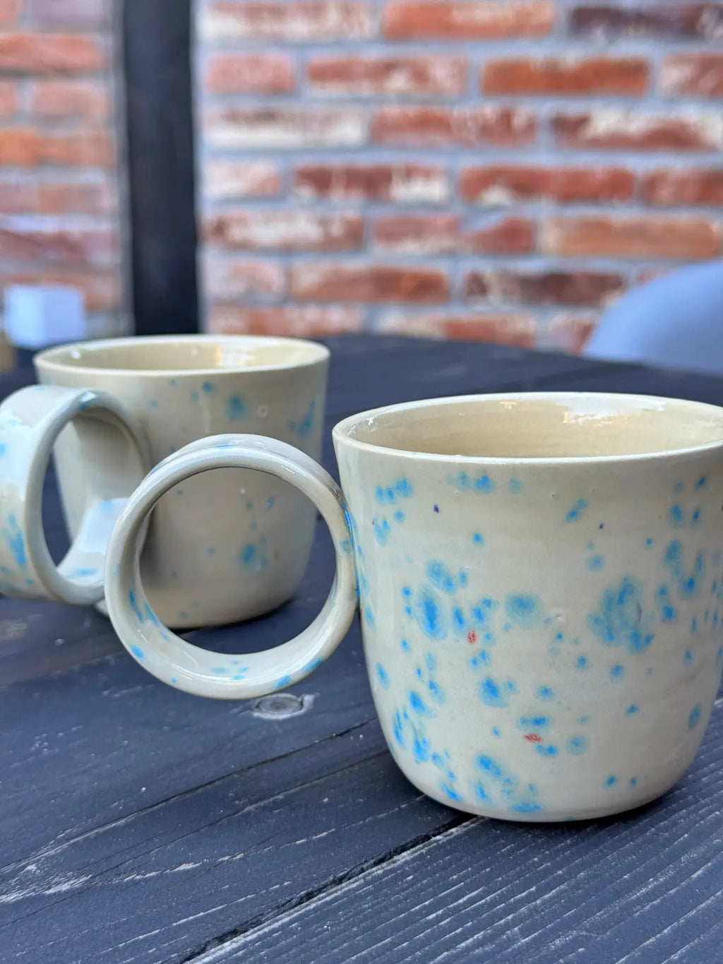 Kubek Ceramiczny Błękitny Crystal 250 ml | SA