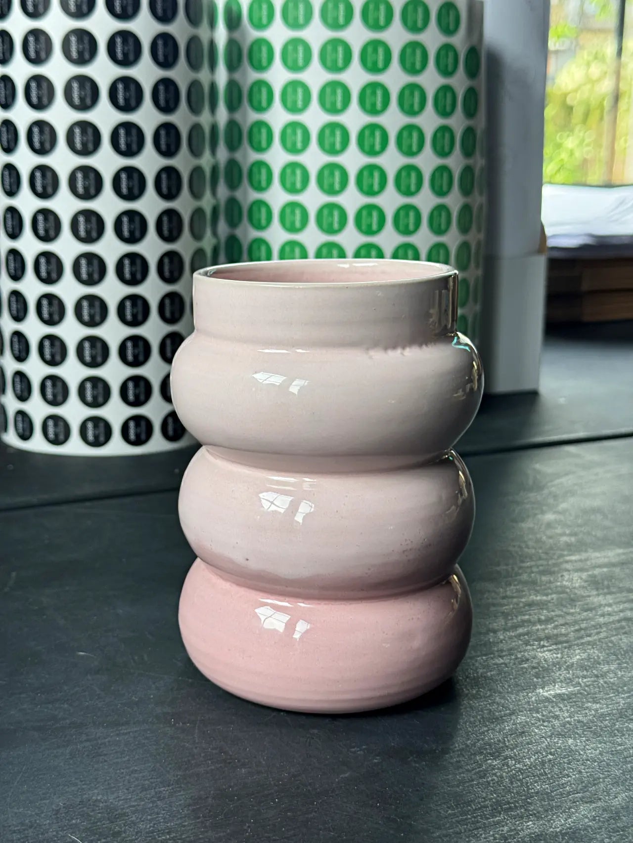 Wazon Stack Donut Rose 900 ml