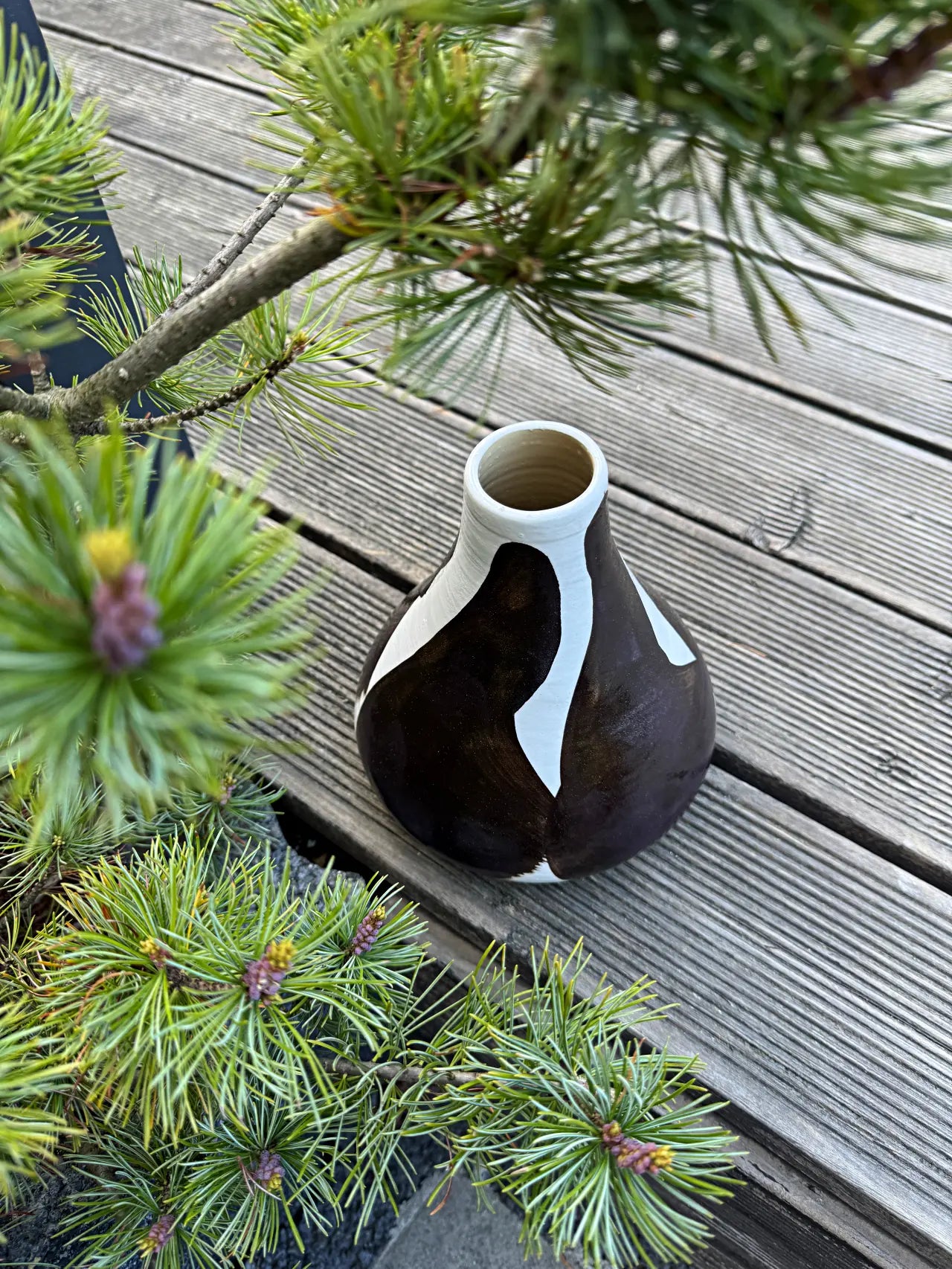 Wazon Ceramiczny Duo-Tone 20 cm