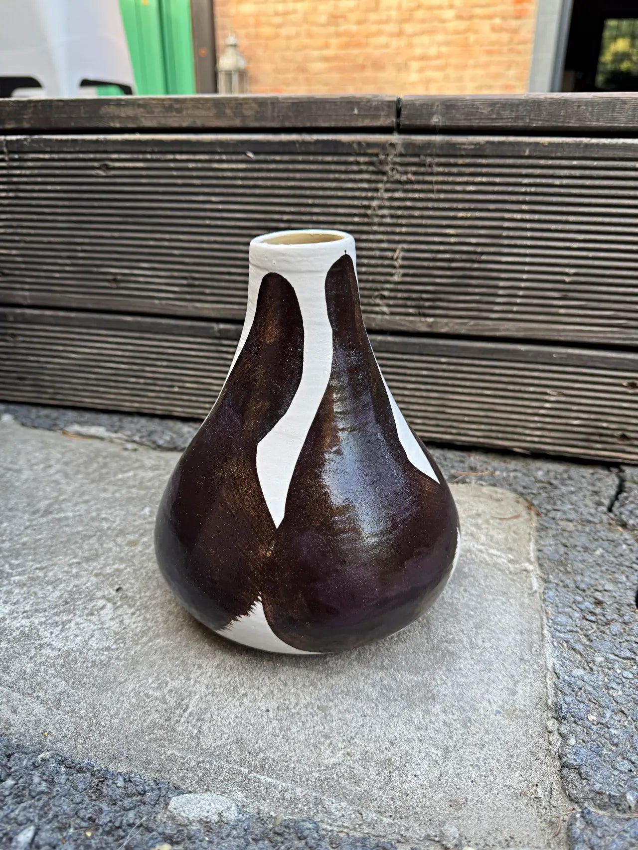 Wazon Ceramiczny Duo-Tone 20 cm