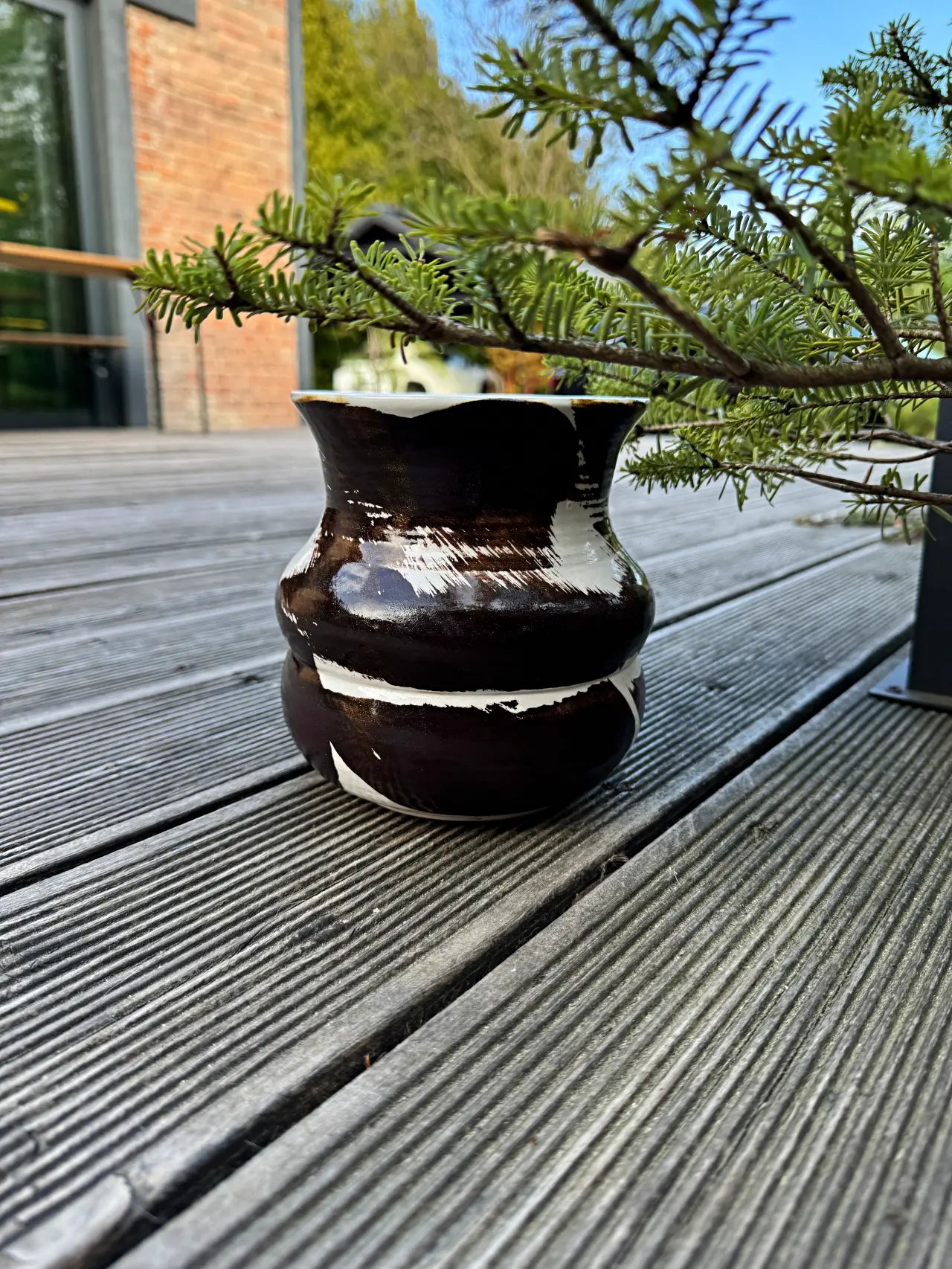 Wazon Ceramiczny Duo-Tone 15 cm