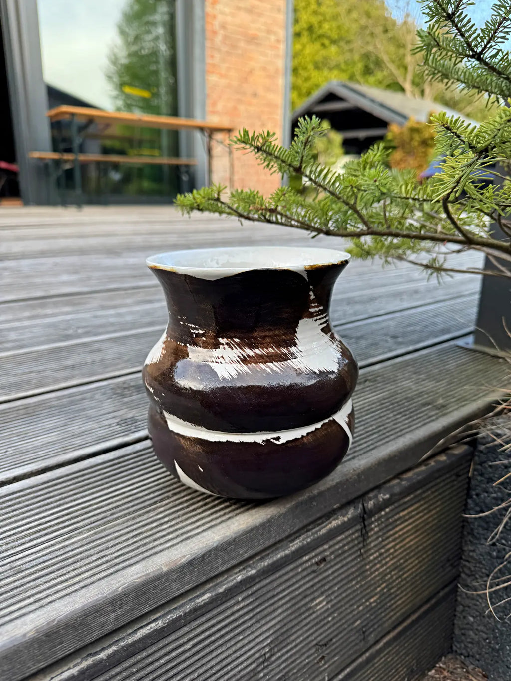 Wazon Ceramiczny Duo-Tone 15 cm