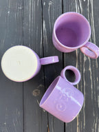Ceramiczny Kubek Purple Bike 350 ml