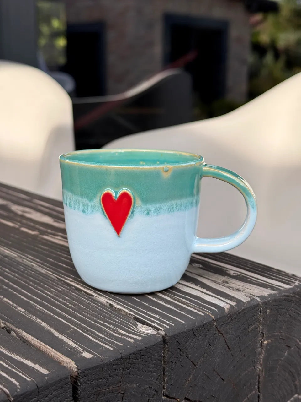 Kubek Ceramiczny Blue Sky Heart 200 ml