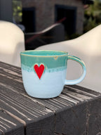 Kubek Ceramiczny Blue Sky Heart 200 ml