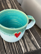 Kubek Ceramiczny Blue Sky Heart 200 ml