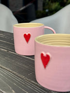 Kubek Ceramiczny Pink Heart 300 ml