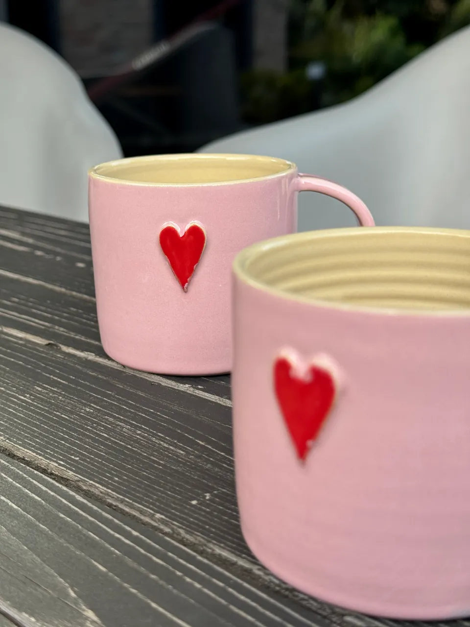 Kubek Ceramiczny Pink Heart 300 ml
