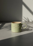 Kubek z Okrągłym Uchem Bike Moss 350 ml | SA