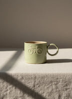 Kubek z Okrągłym Uchem Bike Moss 350 ml | SA