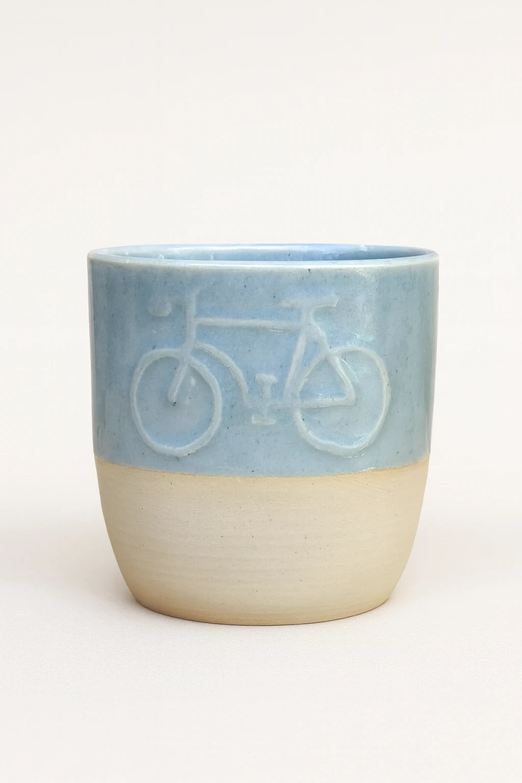 Ceramiczna Czarka Glossy Grey Bike 200 ml | SA