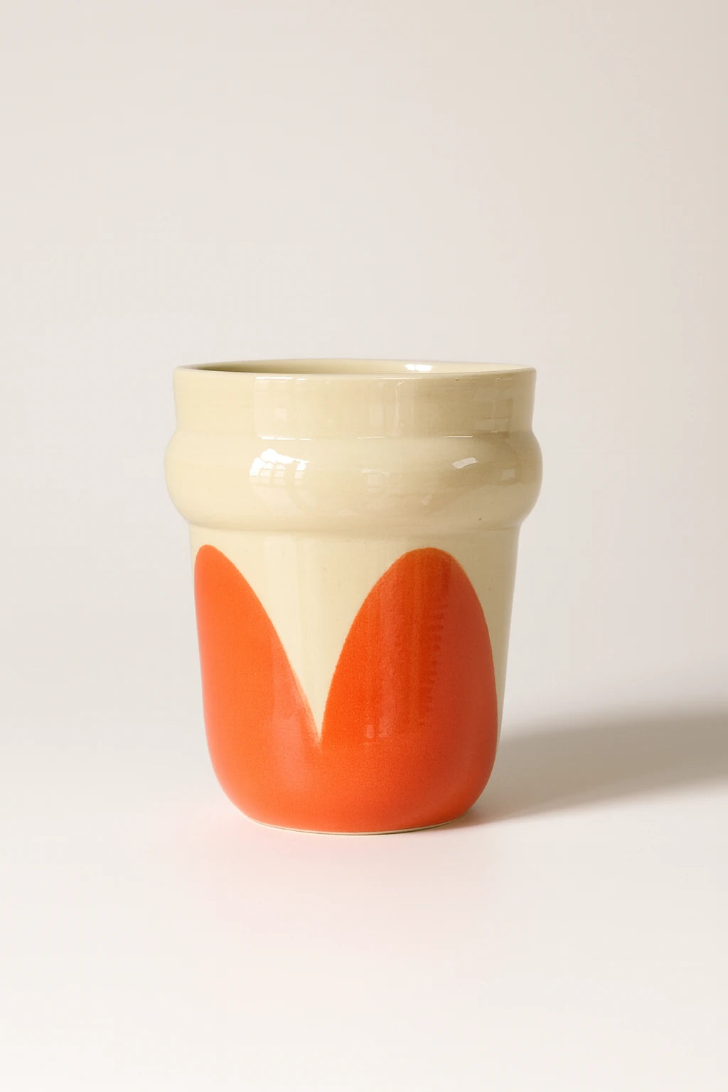 Czarka Ceramiczna Pomarańczowa Vintage 250 ml | SA