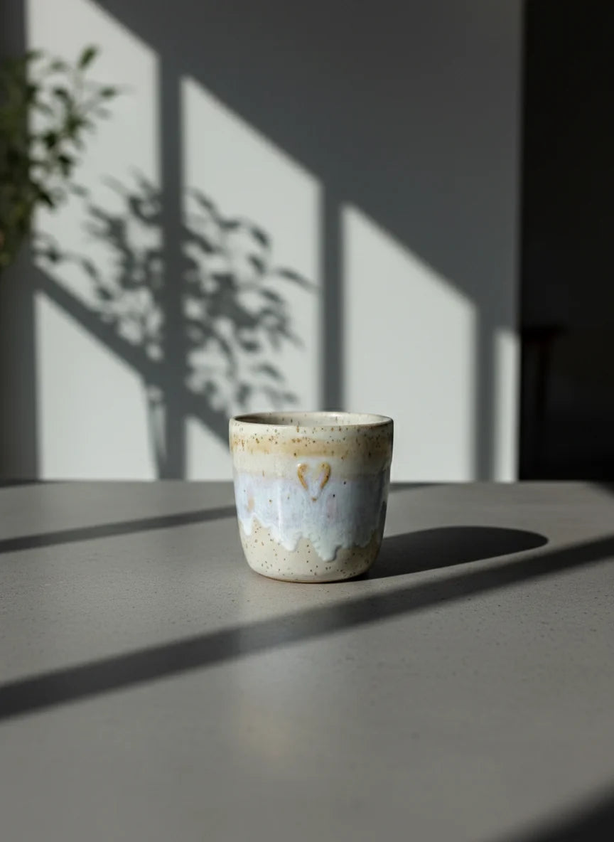 Czarka Ceramiczna z Sercem Flux 200 ml | HD