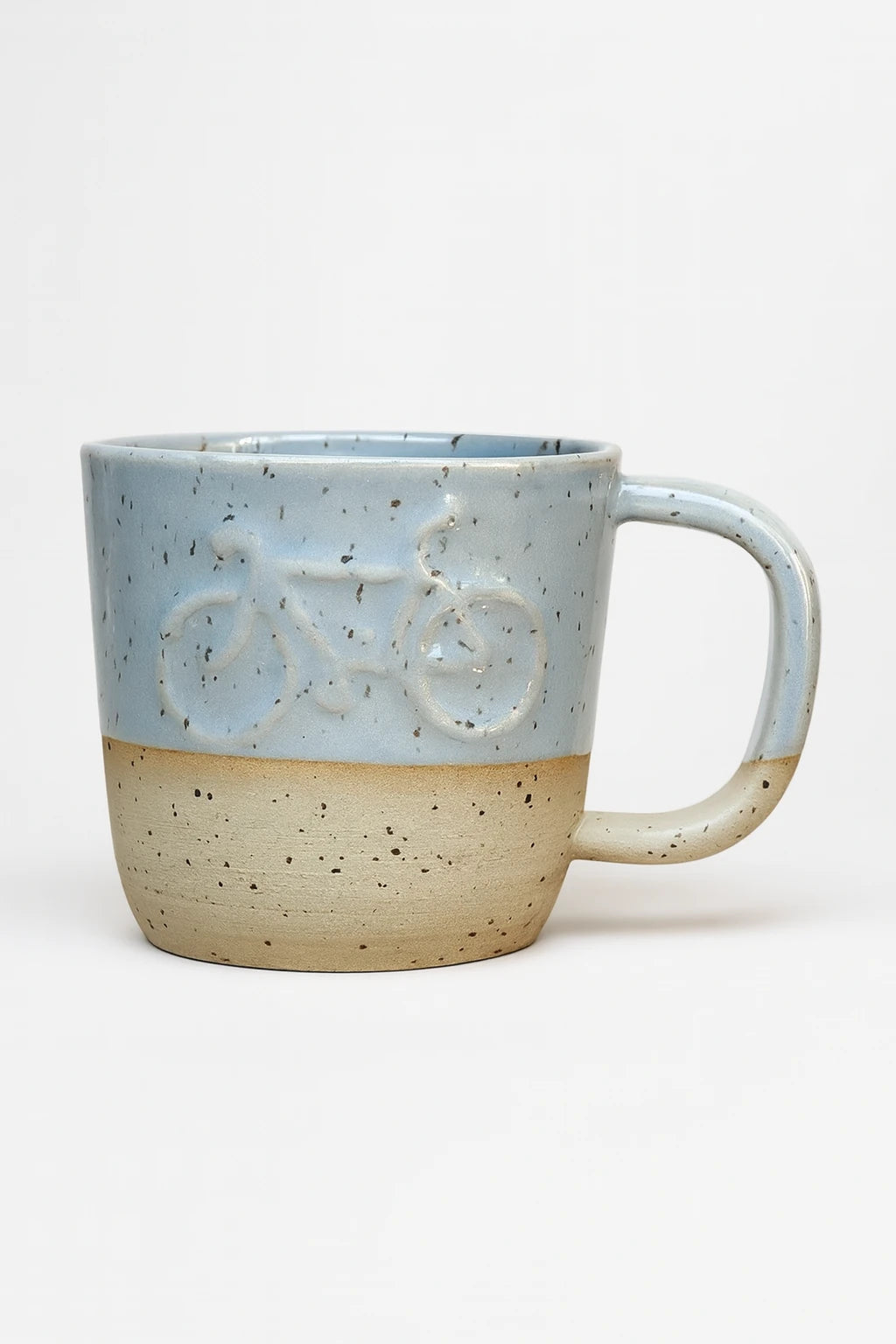 Kubek Ceramiczny Glossy Grey Bike 200 ml | HD