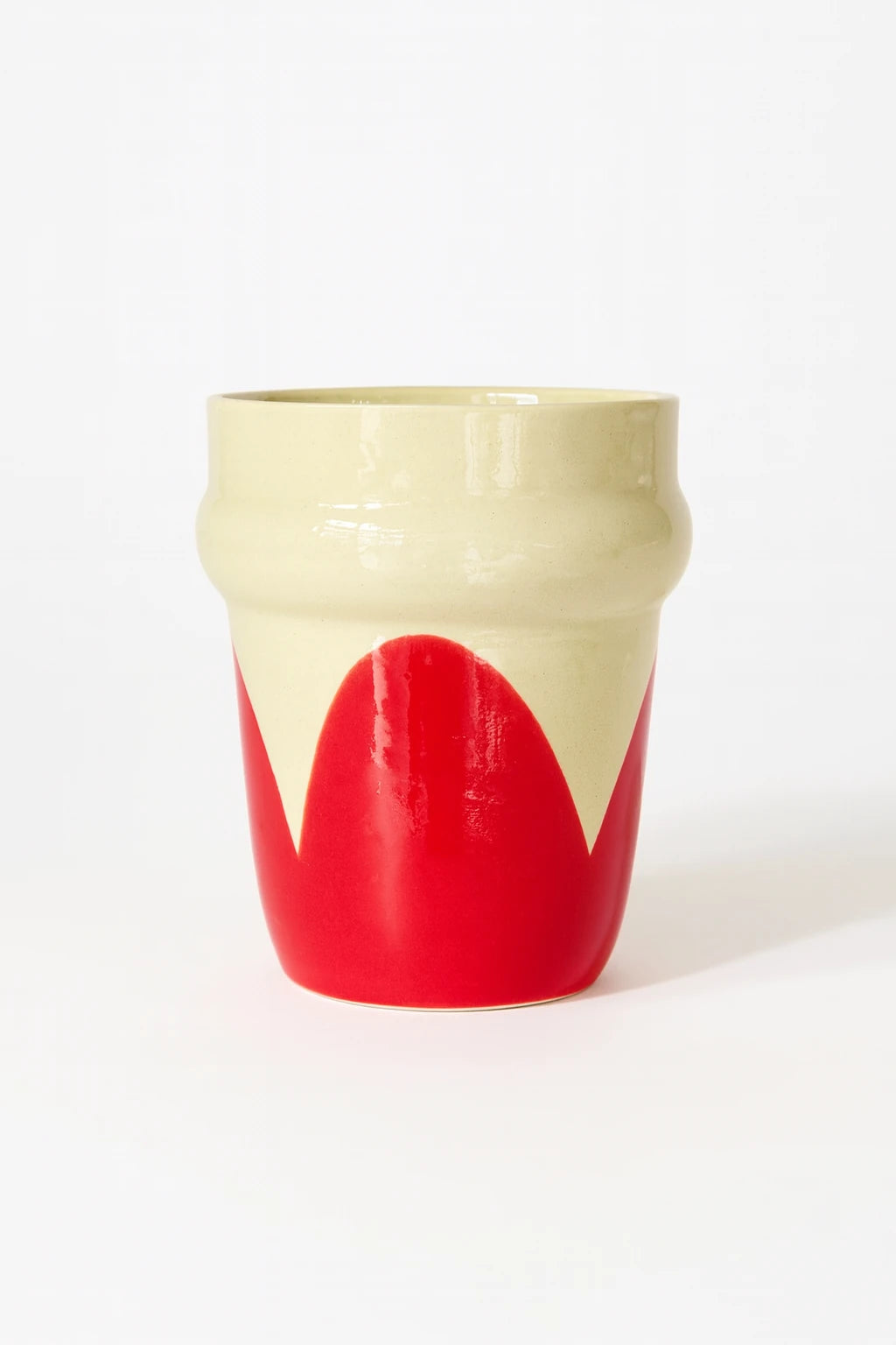 Czarka Ceramiczna Czerwona Vintage 250 ml | SA