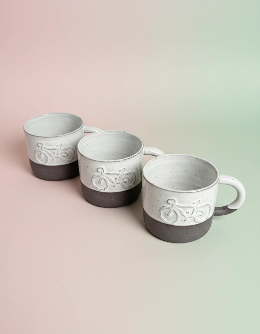 Kubek Black & White Bike 250 ml | EB