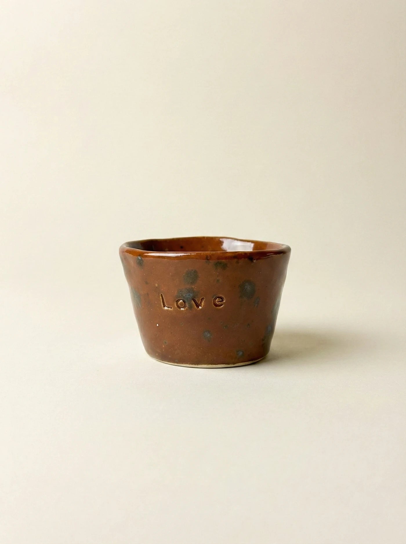 Kubek do Espresso Love Brown 100 ml | SA